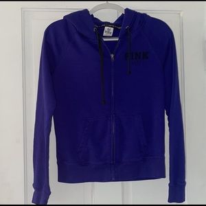 VS PINK zipper hoodie